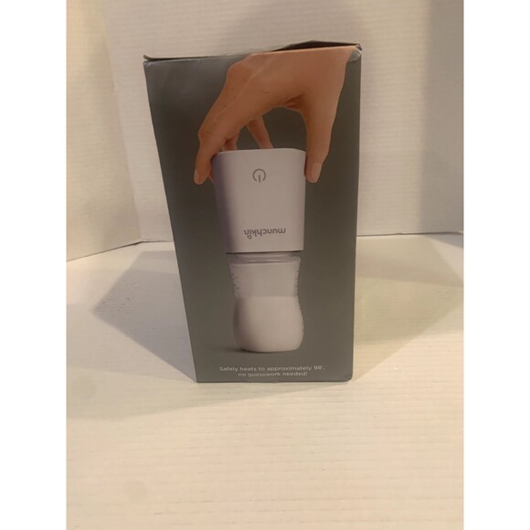 Munchkin 98° Digital Bottle Warmer Perfect Temperature New/Open Box GREAT SHAPE - Picture 7 of 8